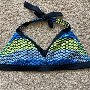 Nike womens reversible tie swimsuit top